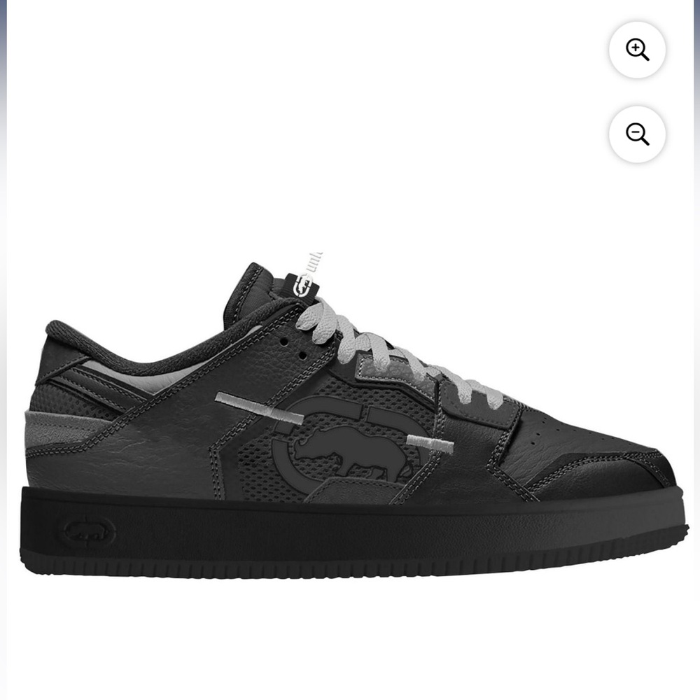 🆕 Ecko Men's Black Kingston Sneakers Sz 12